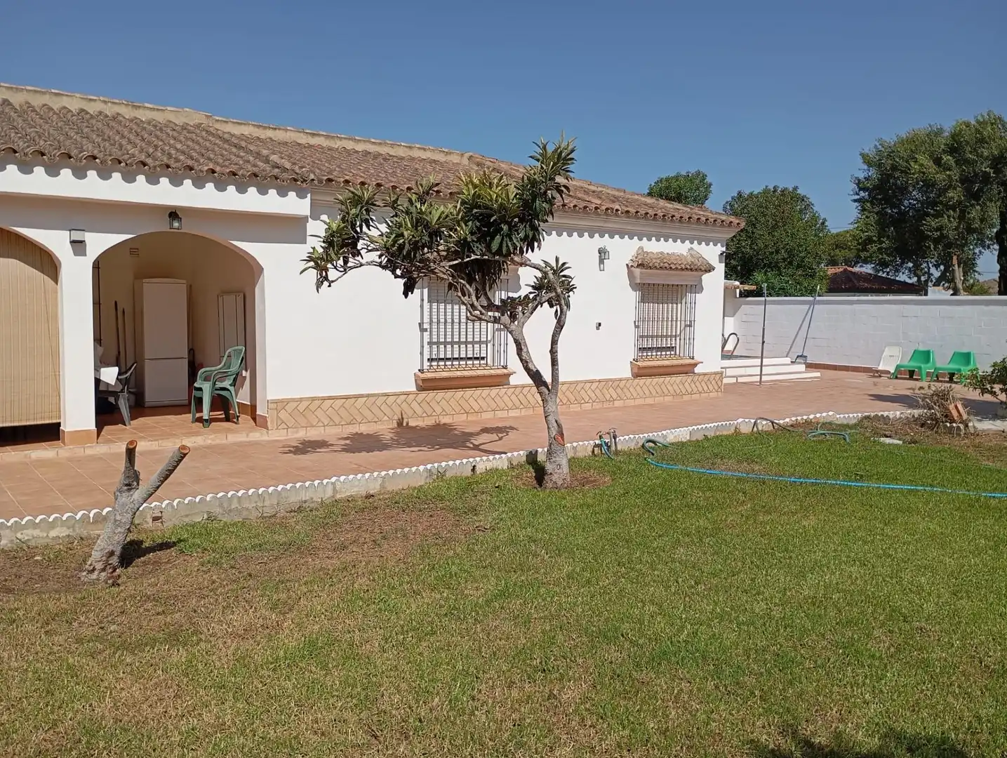 Jardín de Casa o chalet en venta en Chiclana de la Frontera con Jardín privado y Piscina comunitaria
