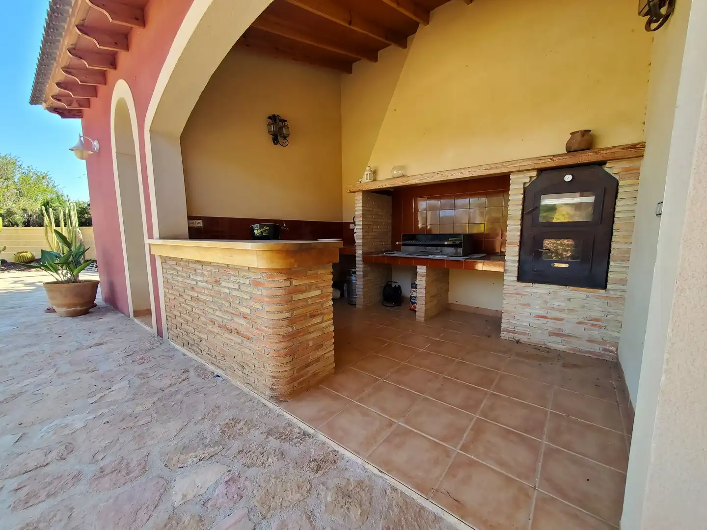 Cocina de Casa o chalet en venta en Cartagena con Aire acondicionado, Jardín privado y Terraza
