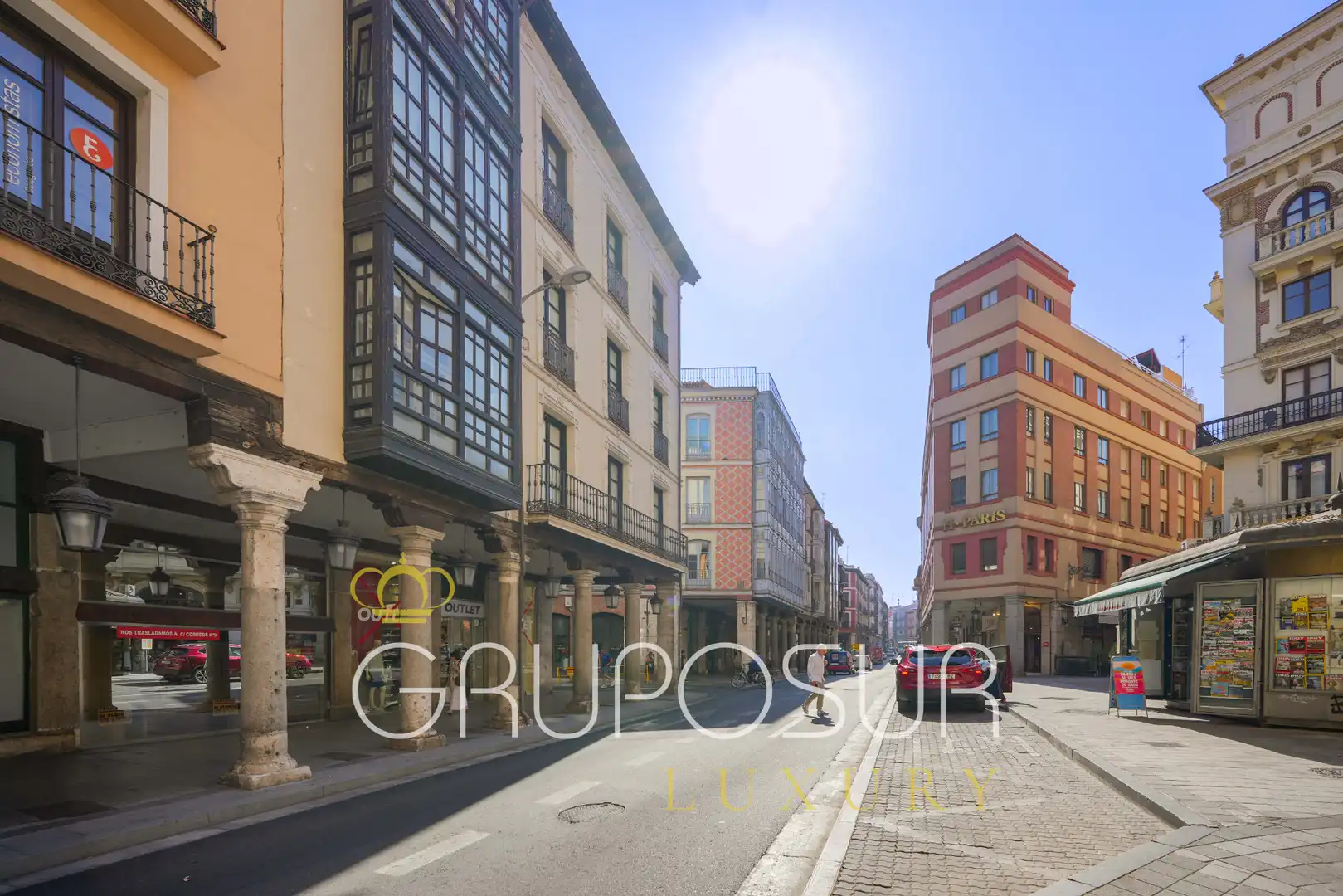 Vista exterior de Pis en venda en Valladolid amb Calefacció, Parquet i Terrassa
