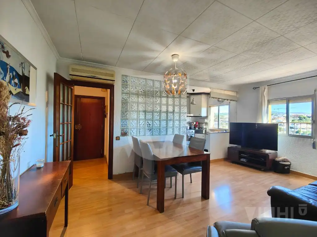 Dining room of Attic for sale in Montgat  with Air Conditioner, Heating and Parquet flooring