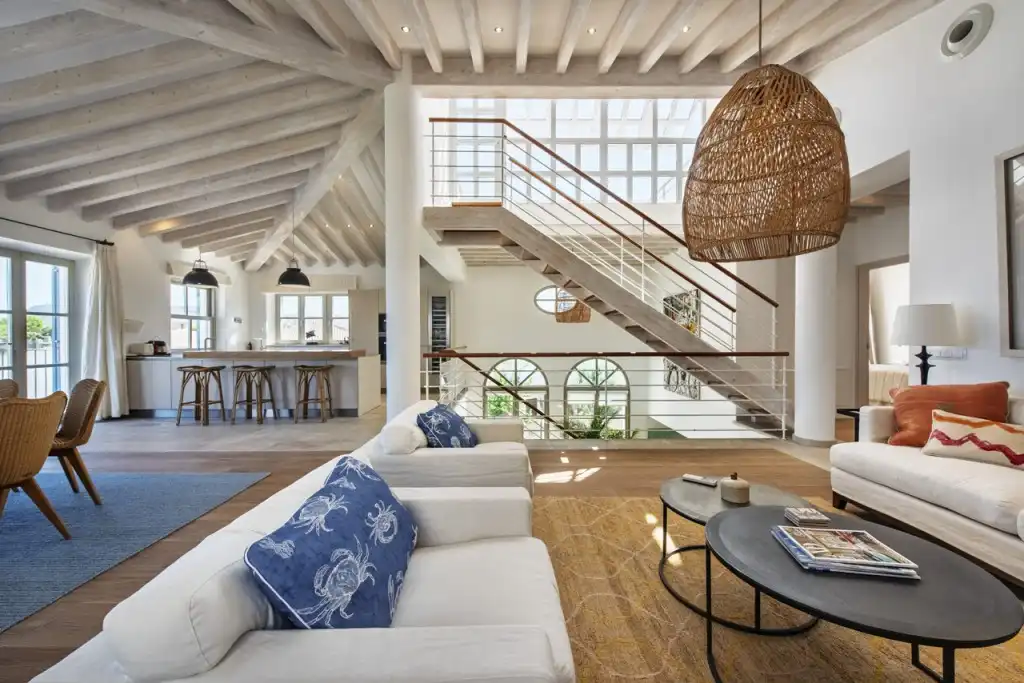 Sala de estar de Casa o chalet en venta en Alcúdia con Aire acondicionado, Calefacción y Jardín privado