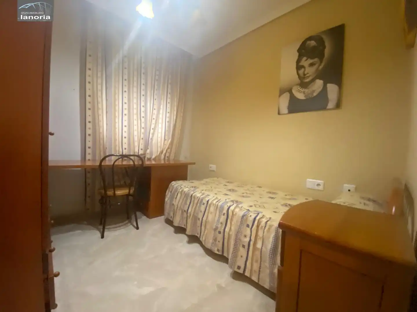 Bedroom of Flat for rent in Albacete  with Heating and Furnished