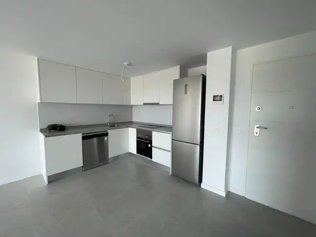 Cocina de Piso de alquiler en Sant Joan d'Alacant con Aire acondicionado, Calefacción y Terraza