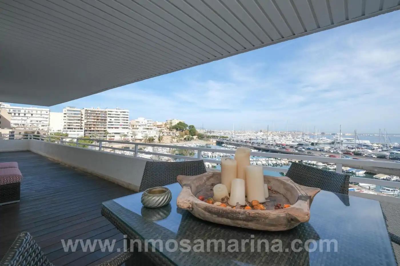 Terraza de Piso de alquiler en  Palma de Mallorca con Aire acondicionado, Calefacción y Terraza