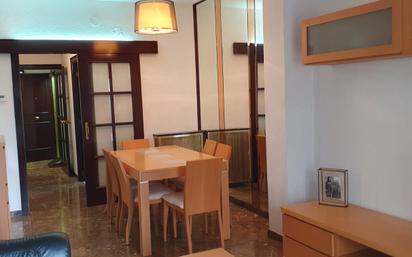 Dining room of Flat to rent in  Barcelona Capital  with Furnished, Balcony and Internet