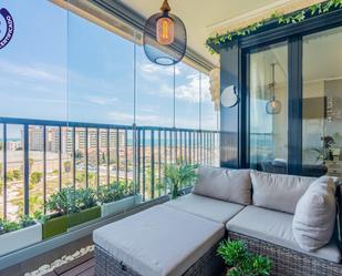 Balcony of Flat for sale in Alboraya  with Air Conditioner, Heating and Private garden