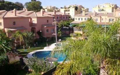 Exterior view of Single-family semi-detached for sale in El Puerto de Santa María  with Air Conditioner, Private garden and Terrace