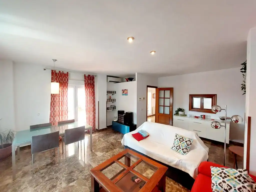 Sala de estar de Ático en venta en Badajoz