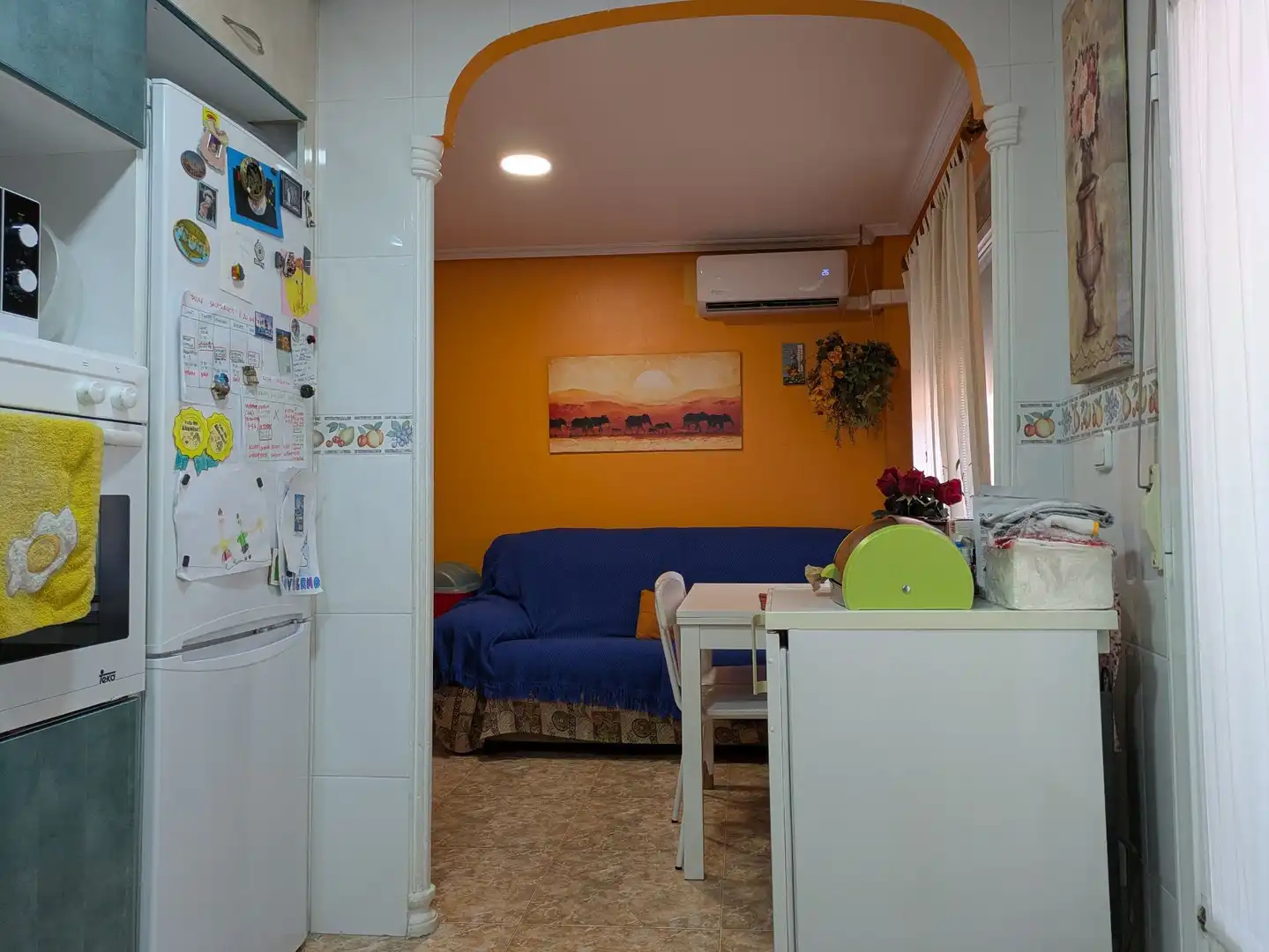 Kitchen of Flat for sale in Monzón  with Air Conditioner, Heating and Terrace