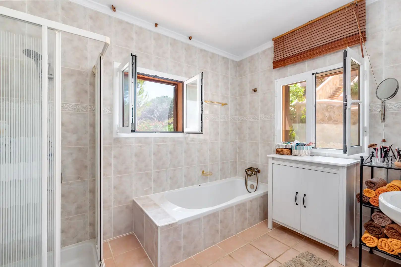 Baño de Finca rústica en venta en Capdepera con Aire acondicionado, Calefacción y Trastero