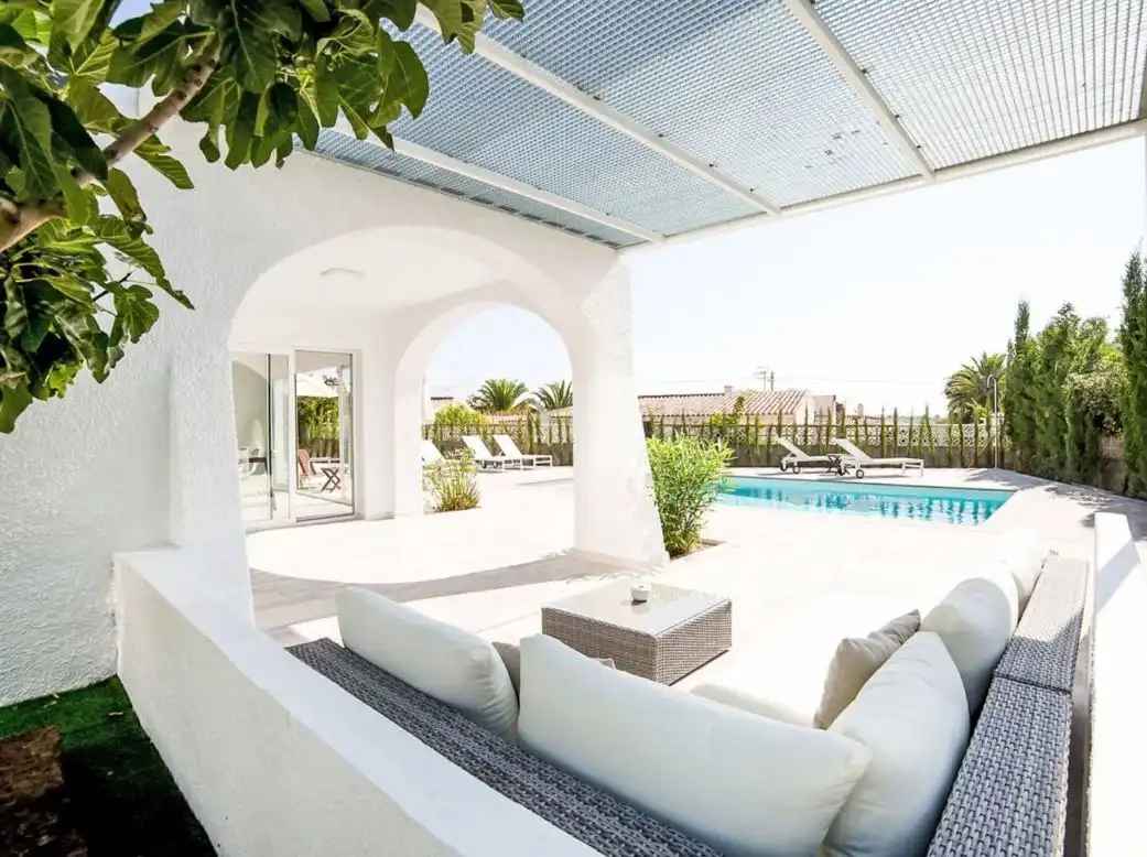 Terraza de Casa o chalet en venta en Calpe / Calp con Aire acondicionado, Calefacción y Amueblado