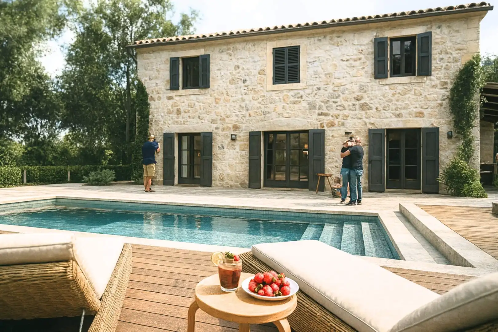 Terrace of Country homes for sale in Felanitx  with Air Conditioner, Heating and Storage room