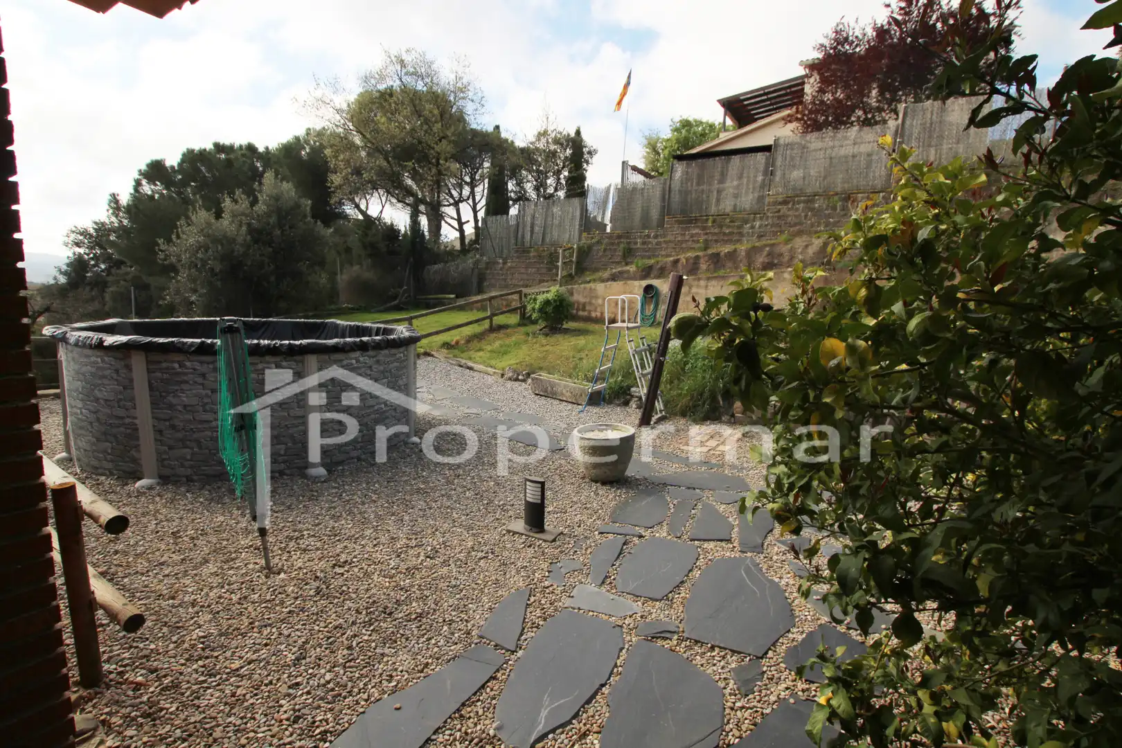 Garten von Haus oder Chalet zum Verkauf in Sant Antoni de Vilamajor mit Klimaanlage, Heizung und Privatgarten