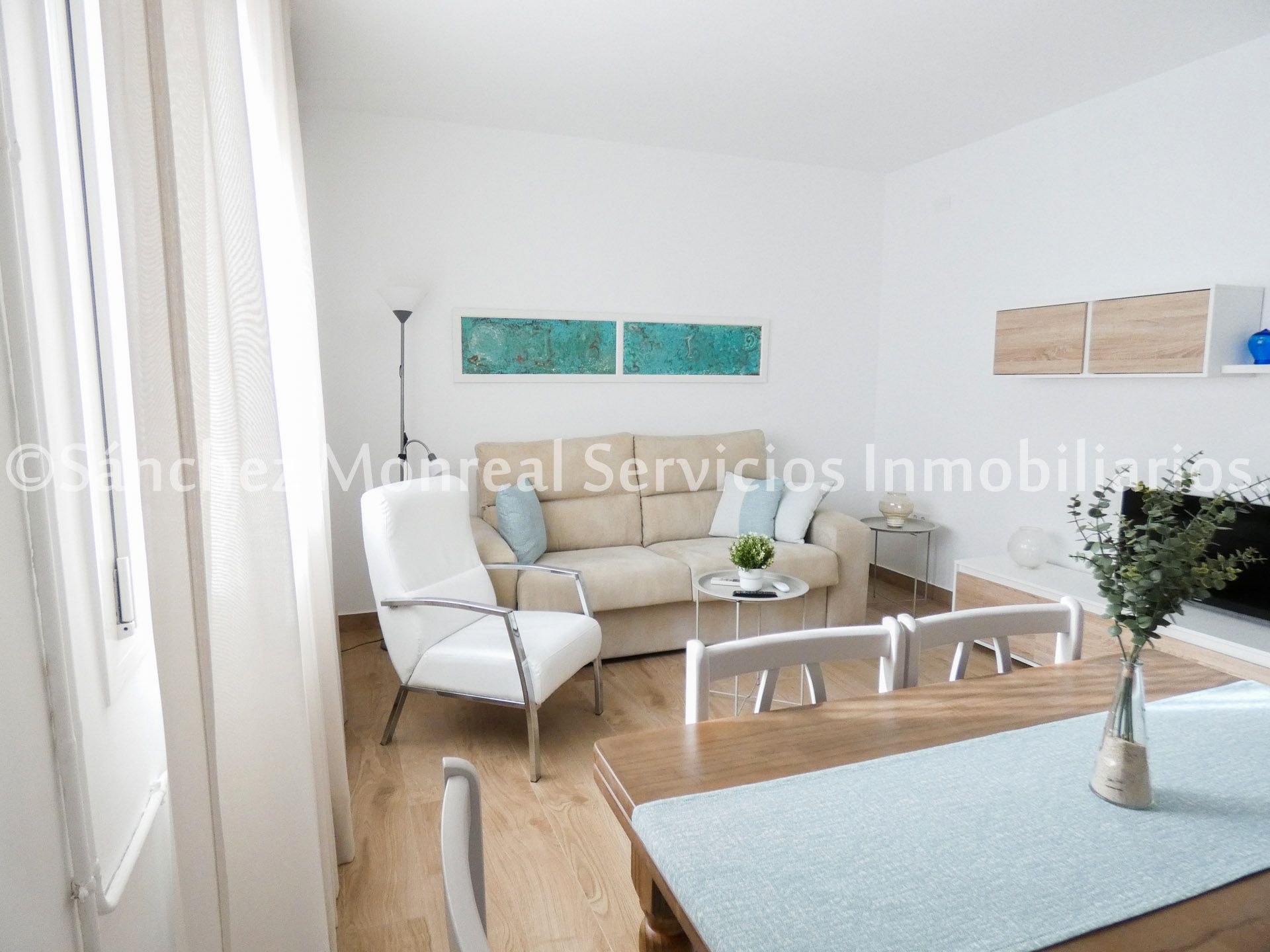 Living room of House or chalet to rent in Alcázar de San Juan  with Air Conditioner, Heating and Furnished