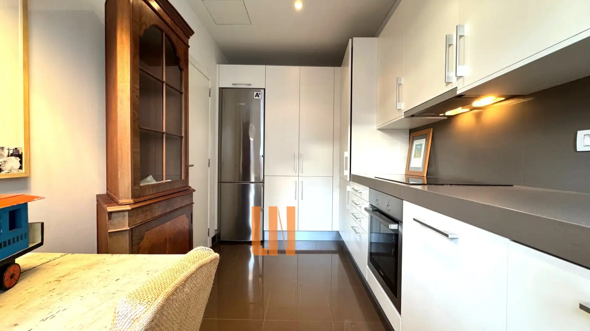 Kitchen of Flat for sale in Lugo  with Heating, Oven and Washing machine