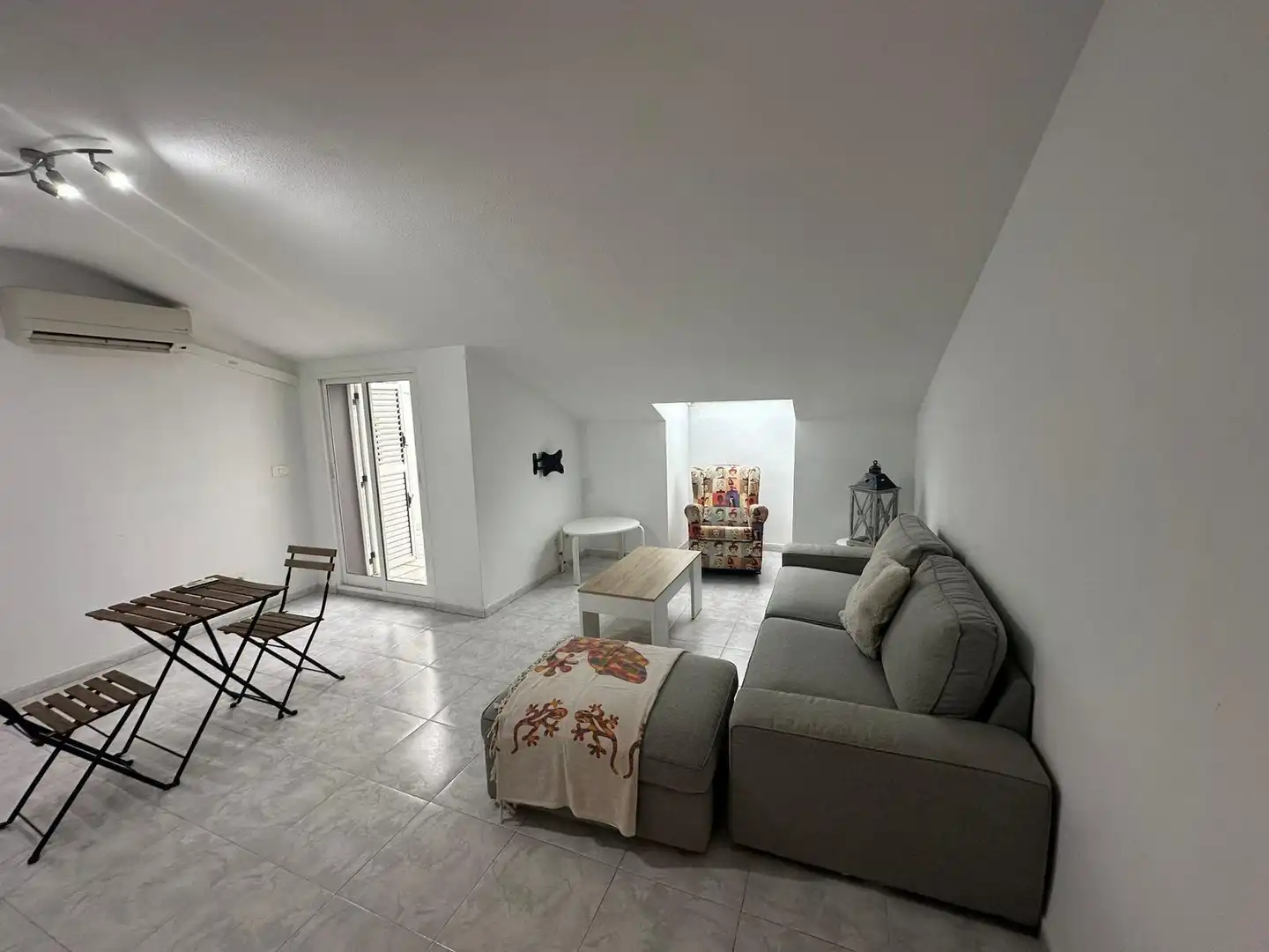 Living room of Attic for sale in Sagunto / Sagunt  with Air Conditioner, Terrace and Storage room