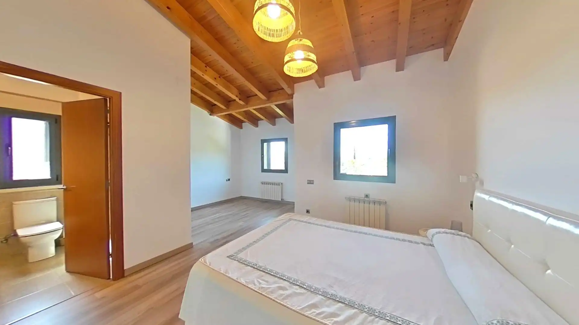 Dormitori de Casa o xalet en venda en Campins amb Calefacció, Jardí privat i Terrassa