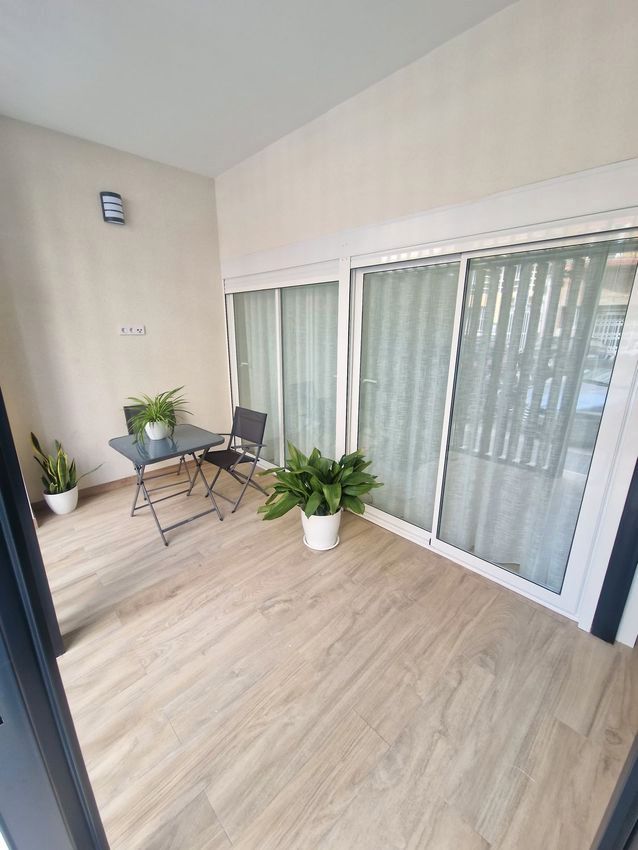 Balcony of Planta baja to rent in Elche / Elx  with Air Conditioner, Terrace and Storage room