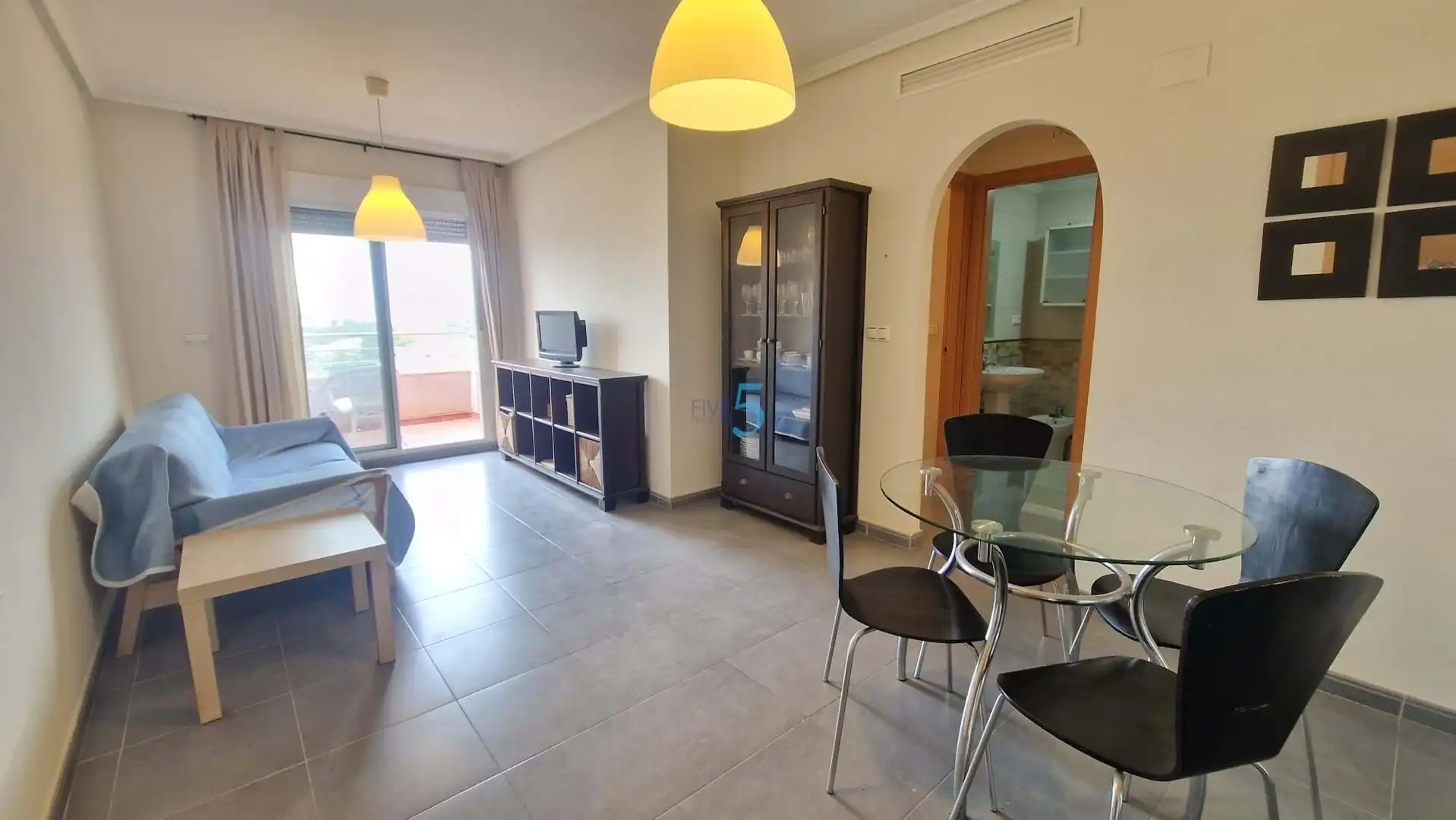 Sala de estar de Piso en venta en Almoradí con Aire acondicionado, Calefacción y Trastero