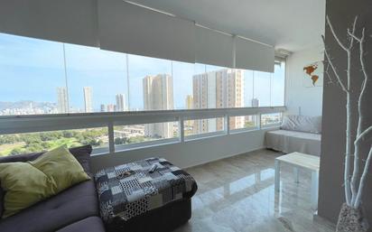 Living room of Apartment for sale in Benidorm  with Air Conditioner, Terrace and Balcony