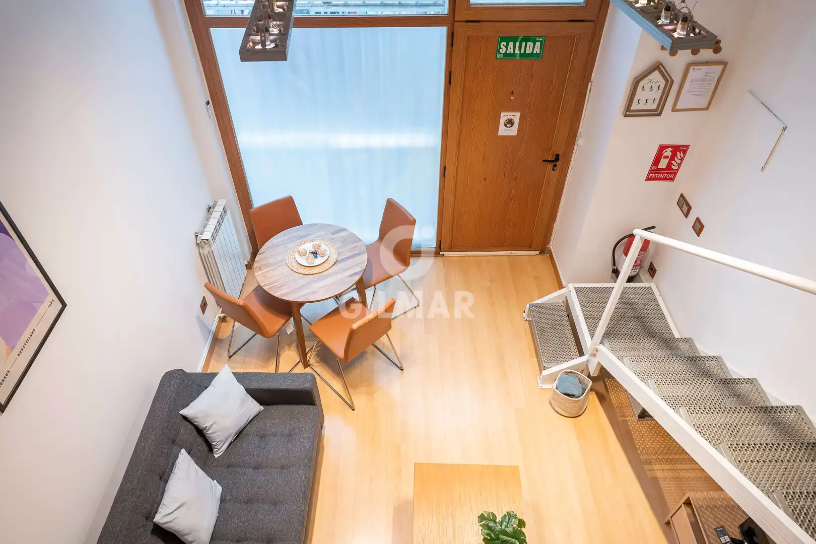 Balcony of Flat for sale in Madrid  with Heating