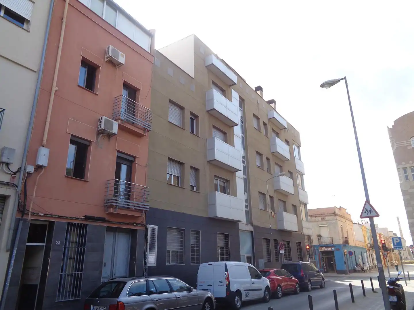 Vista exterior de Piso en venta en Badalona