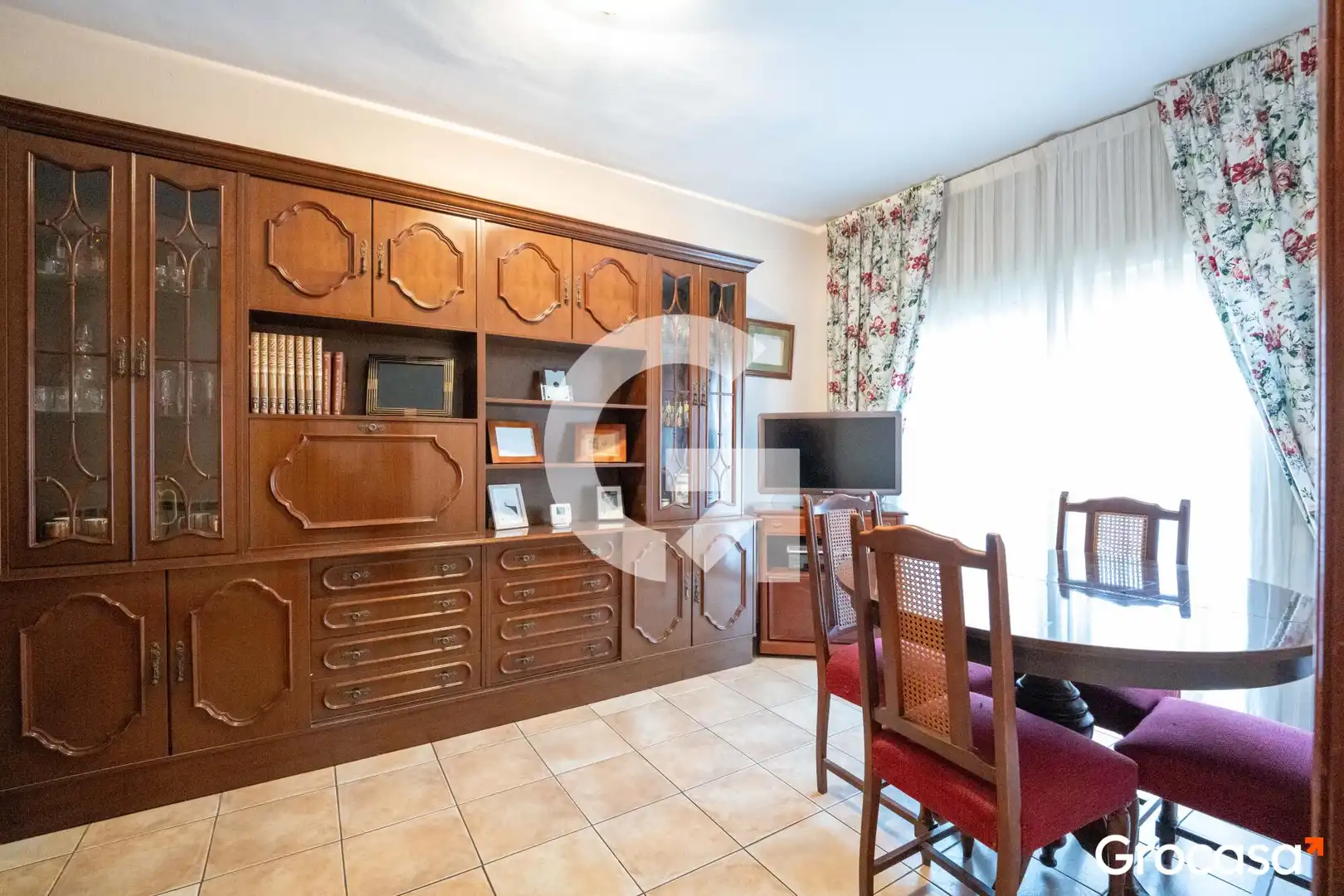 Living room of Flat for sale in Mataró  with Heating, Oven and TV