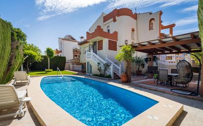 Jardí de Casa o xalet en venda en Ogíjares amb Calefacció, Jardí privat i Parquet