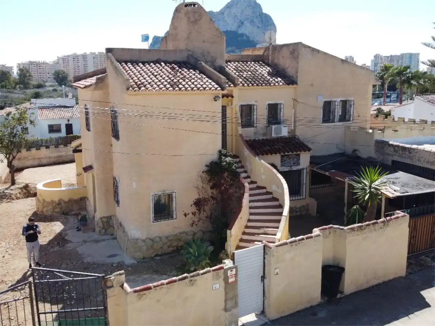 Vista exterior de Pis en venda en Calpe / Calp amb Piscina i Balcó