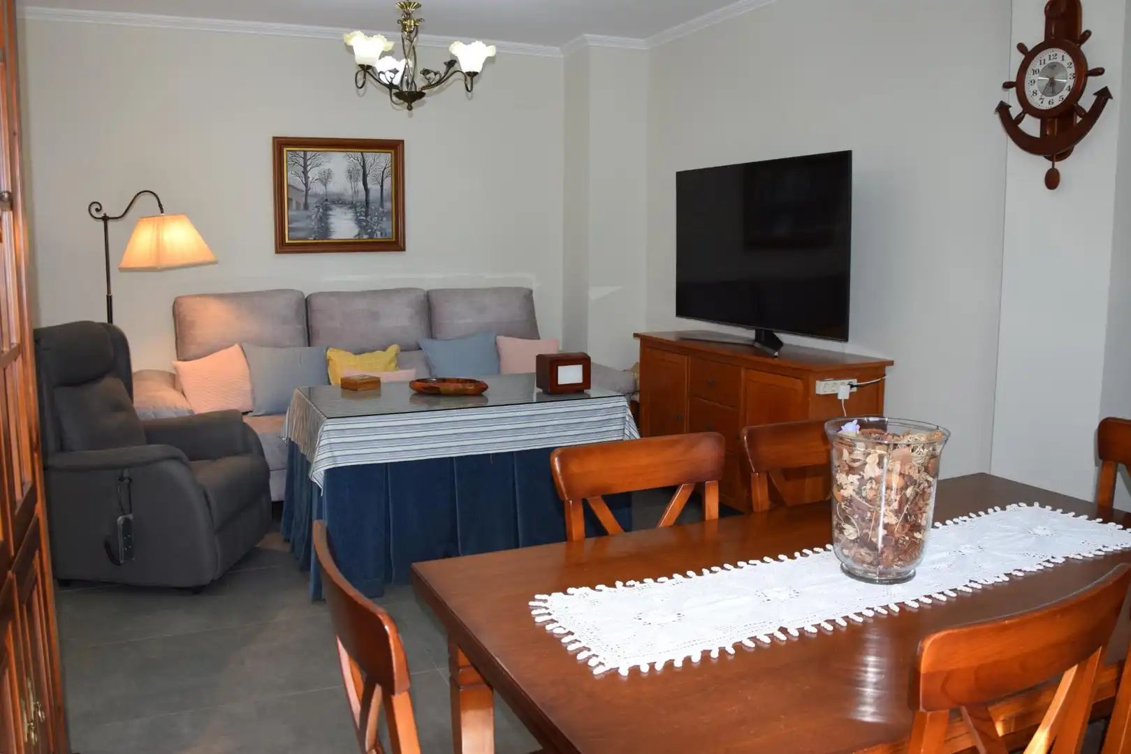 Living room of Houses for sale in El Portil  with Air Conditioner, Heating and Terrace