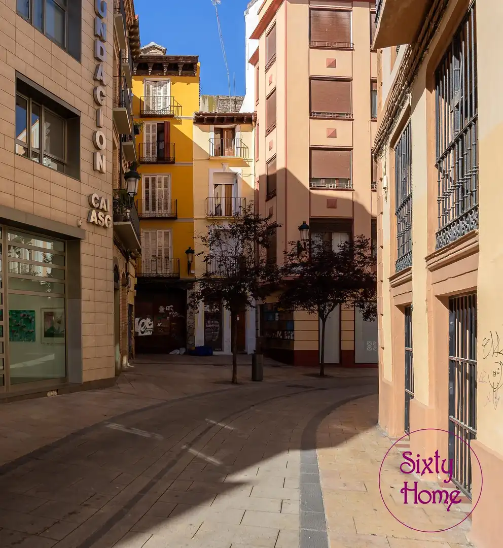 Vista exterior de Piso en venta en Zaragoza con Calefacción, Amueblado y Balcón