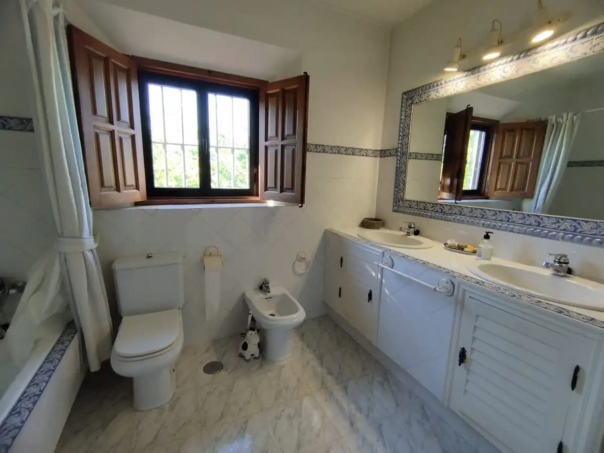 Bathroom of Houses for sale in Plasencia  with Storage room