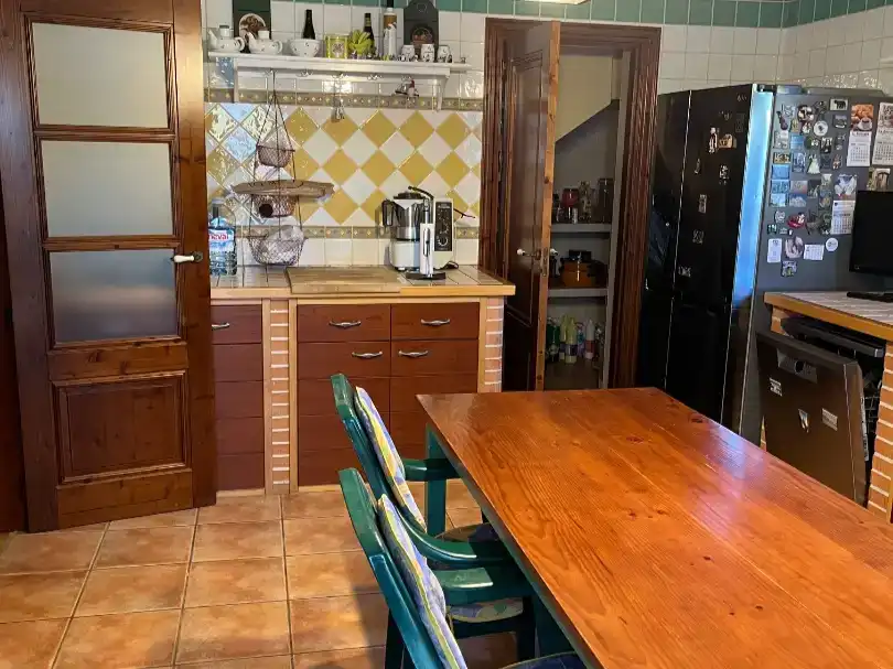 Cocina de Casa o chalet en venta en Mazarrón con Aire acondicionado, Piscina y Balcón