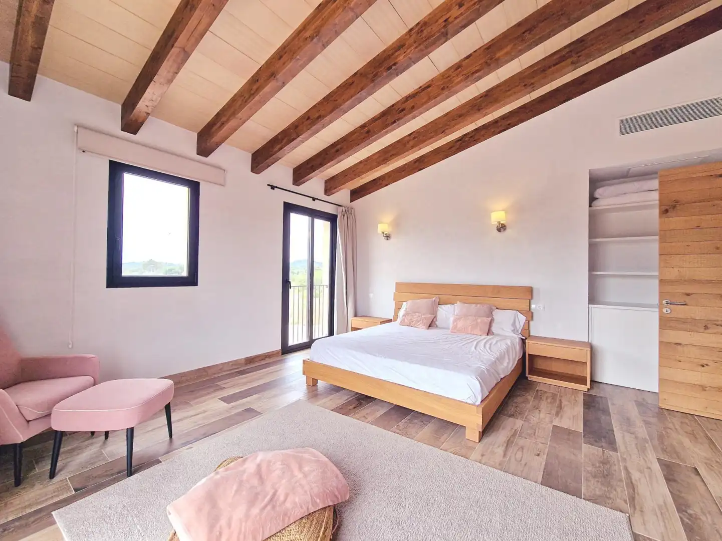 Bedroom of Houses for rent in Felanitx  with Air Conditioner, Terrace and Storage room