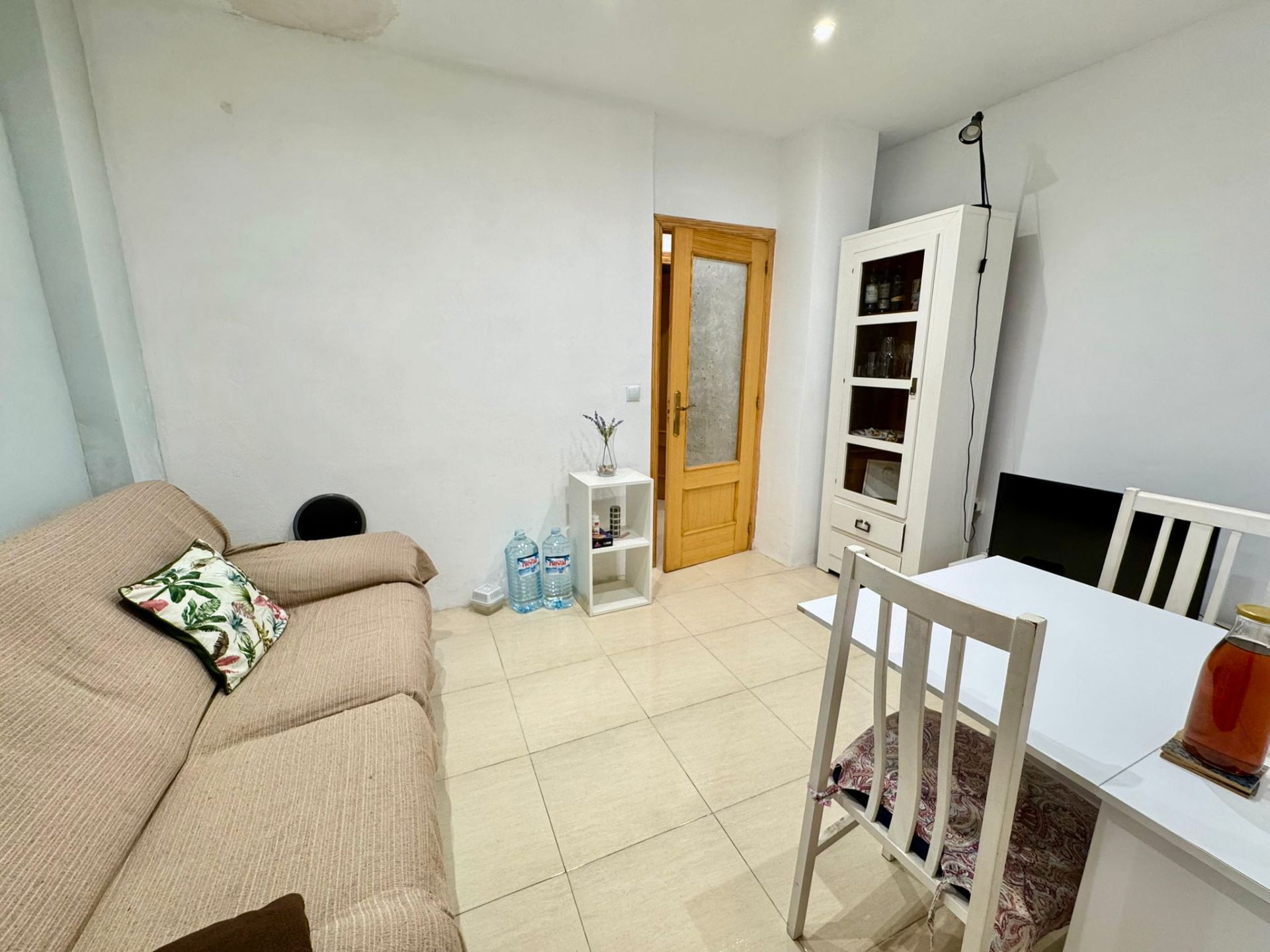 Sala de estar de Piso en venta en Alicante / Alacant con Amueblado y Microondas