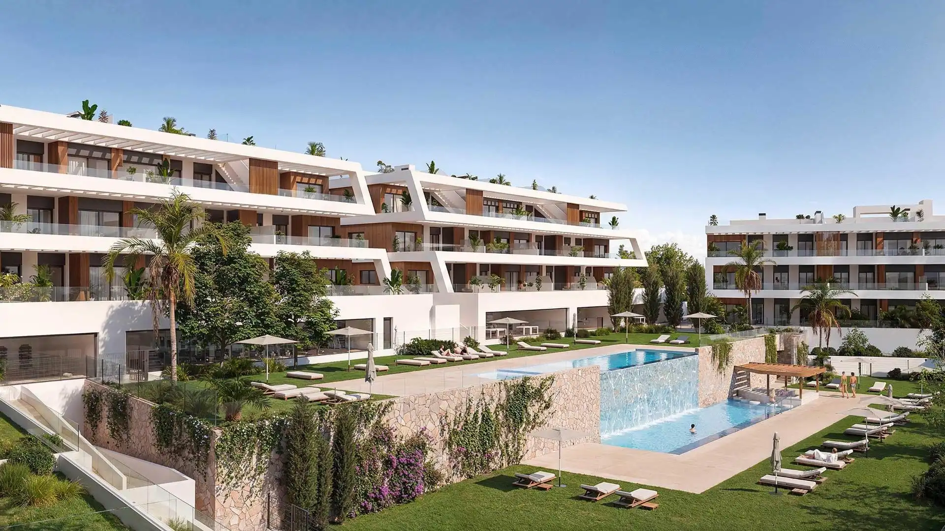 Vista exterior de Apartament en venda en Finestrat amb Aire condicionat, Calefacció i Terrassa