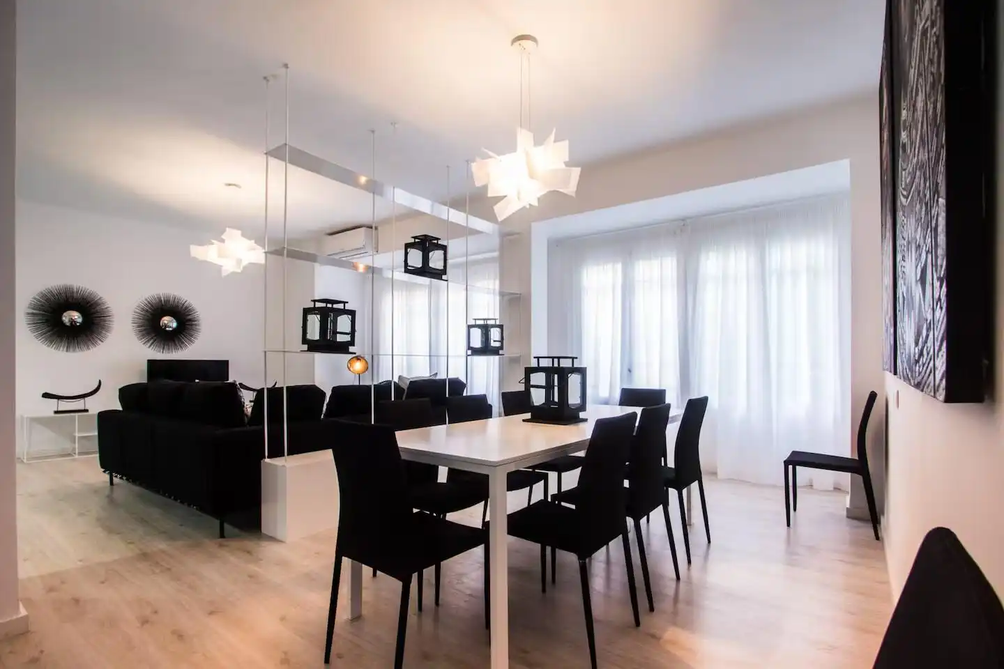 Esszimmer von Wohnung zur Miete in Viladecans mit Klimaanlage, Terrasse und Möbliert