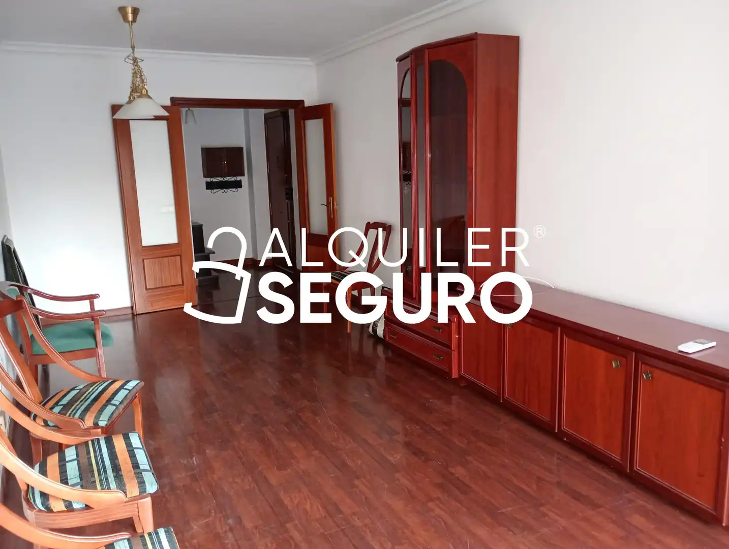 Sala d'estar de Pis de lloguer en Málaga amb Aire condicionat, Terrassa i Moblat