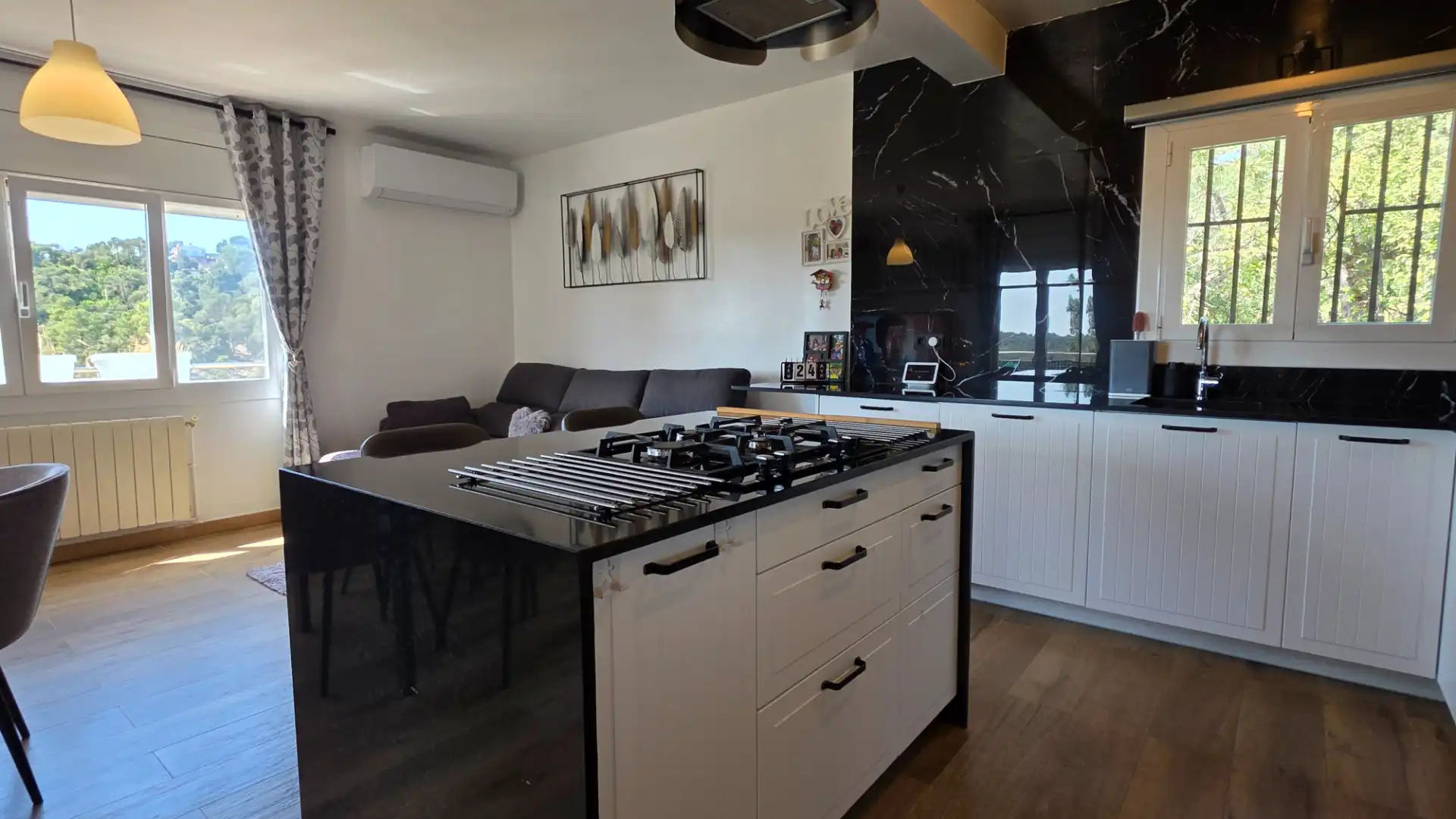 Cuina de Casa o xalet en venda en Lloret de Mar amb Aire condicionat, Calefacció i Jardí privat