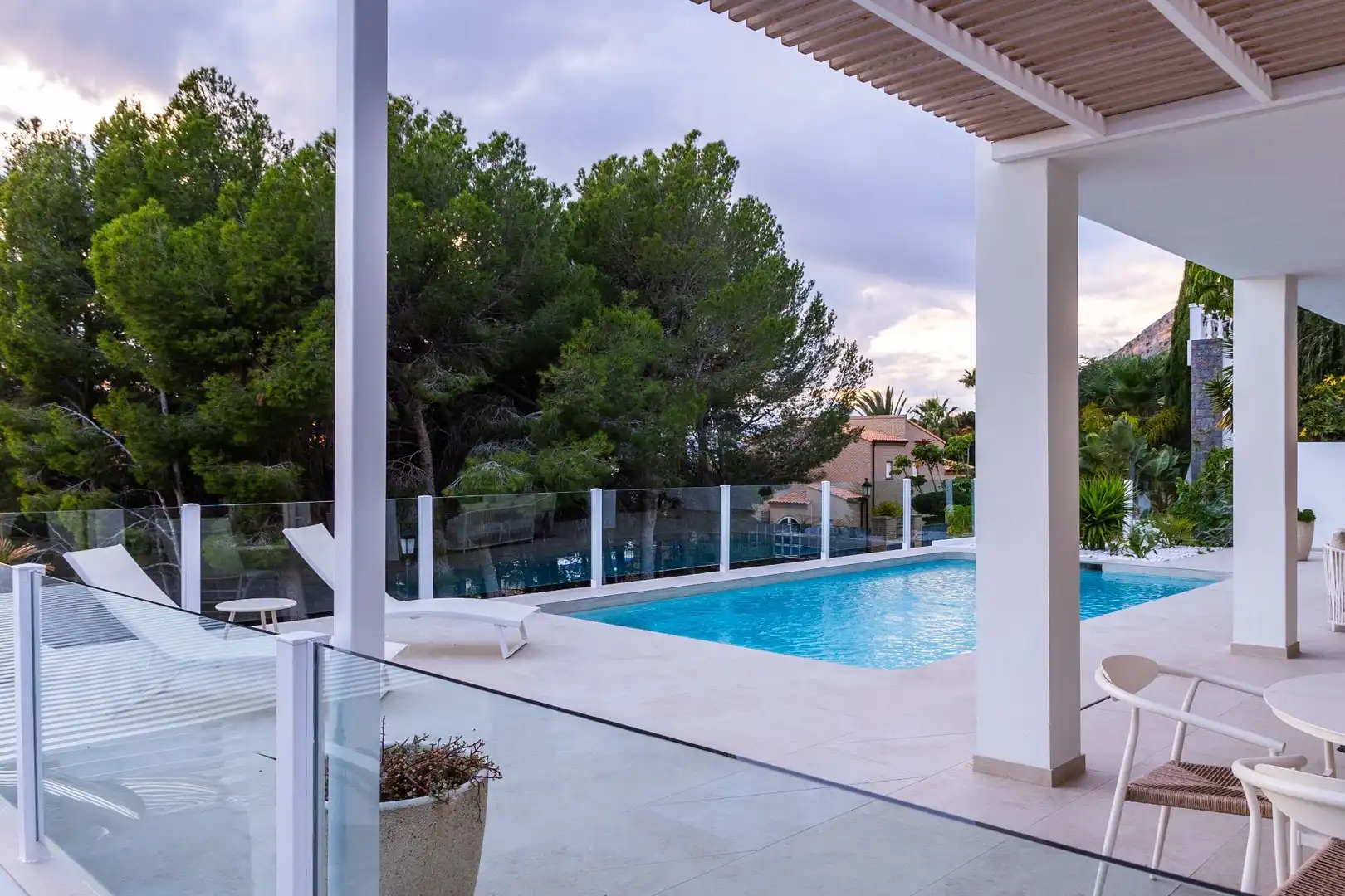Terraza de Casa o chalet en venta en Altea con Aire acondicionado, Calefacción y Jardín privado