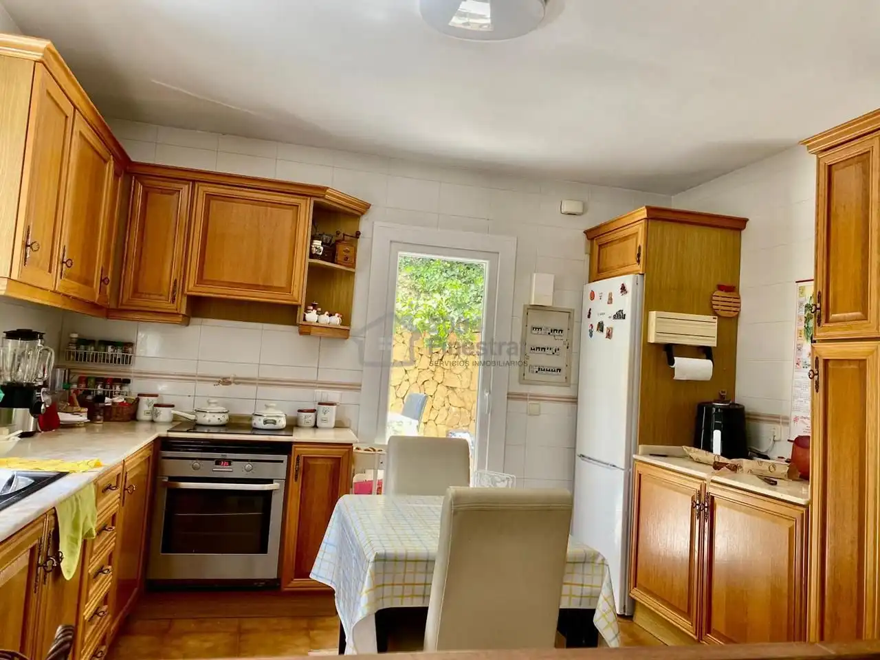 Cocina de Casa o chalet en venta en Callosa d'en Sarrià con Aire acondicionado, Jardín privado y Terraza