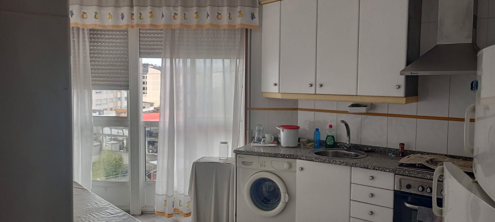 Kitchen of Flat for sale in Monforte de Lemos  with Heating, Parquet flooring and Storage room