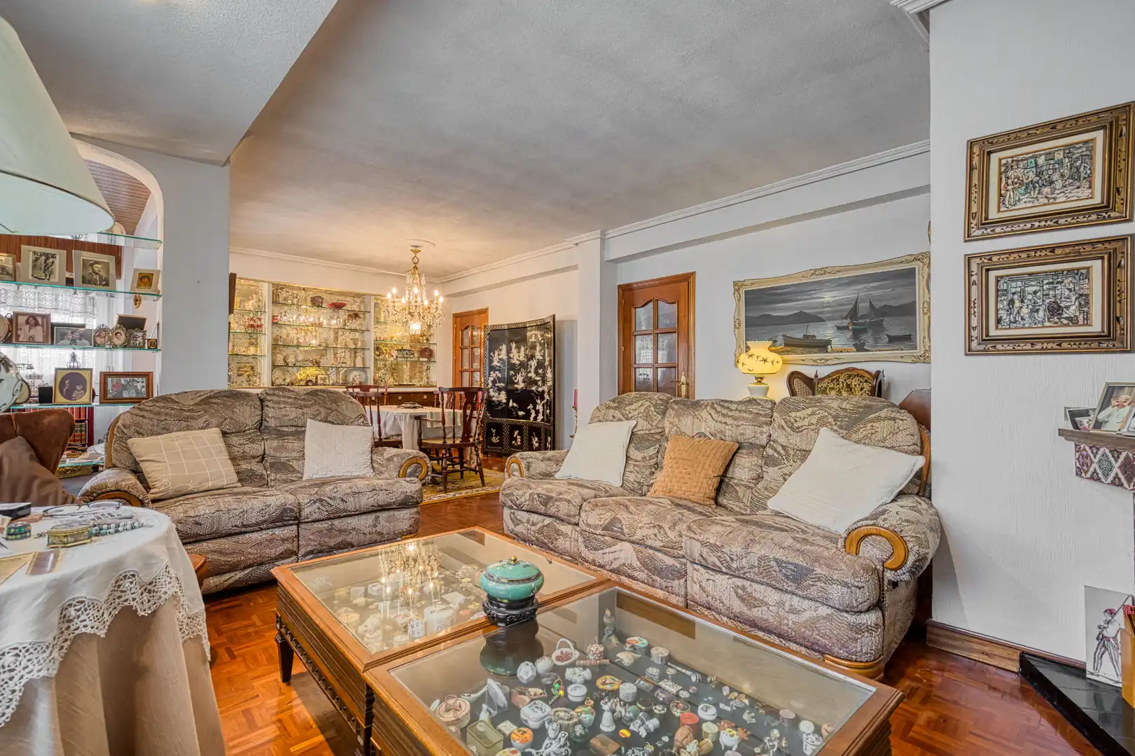 Living room of Flat for sale in Madrid  with Heating and Storage room