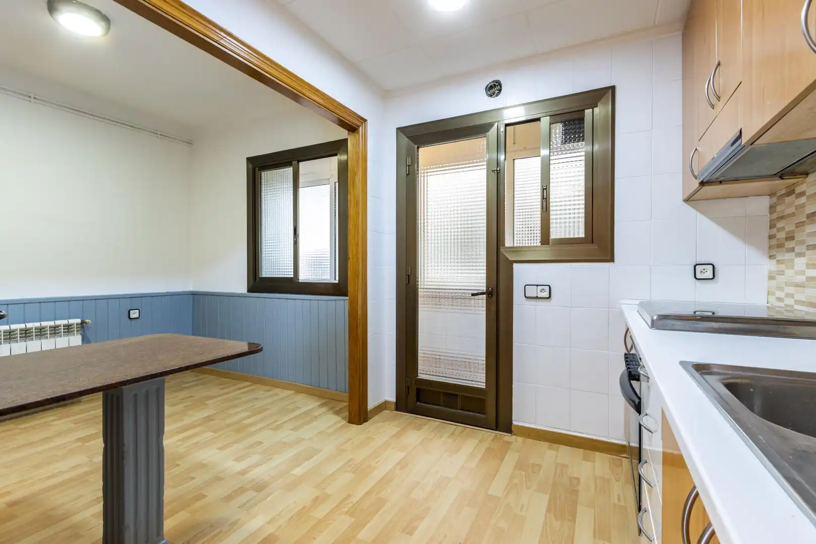 Kitchen of Flat for sale in Sabadell  with Heating and Parquet flooring