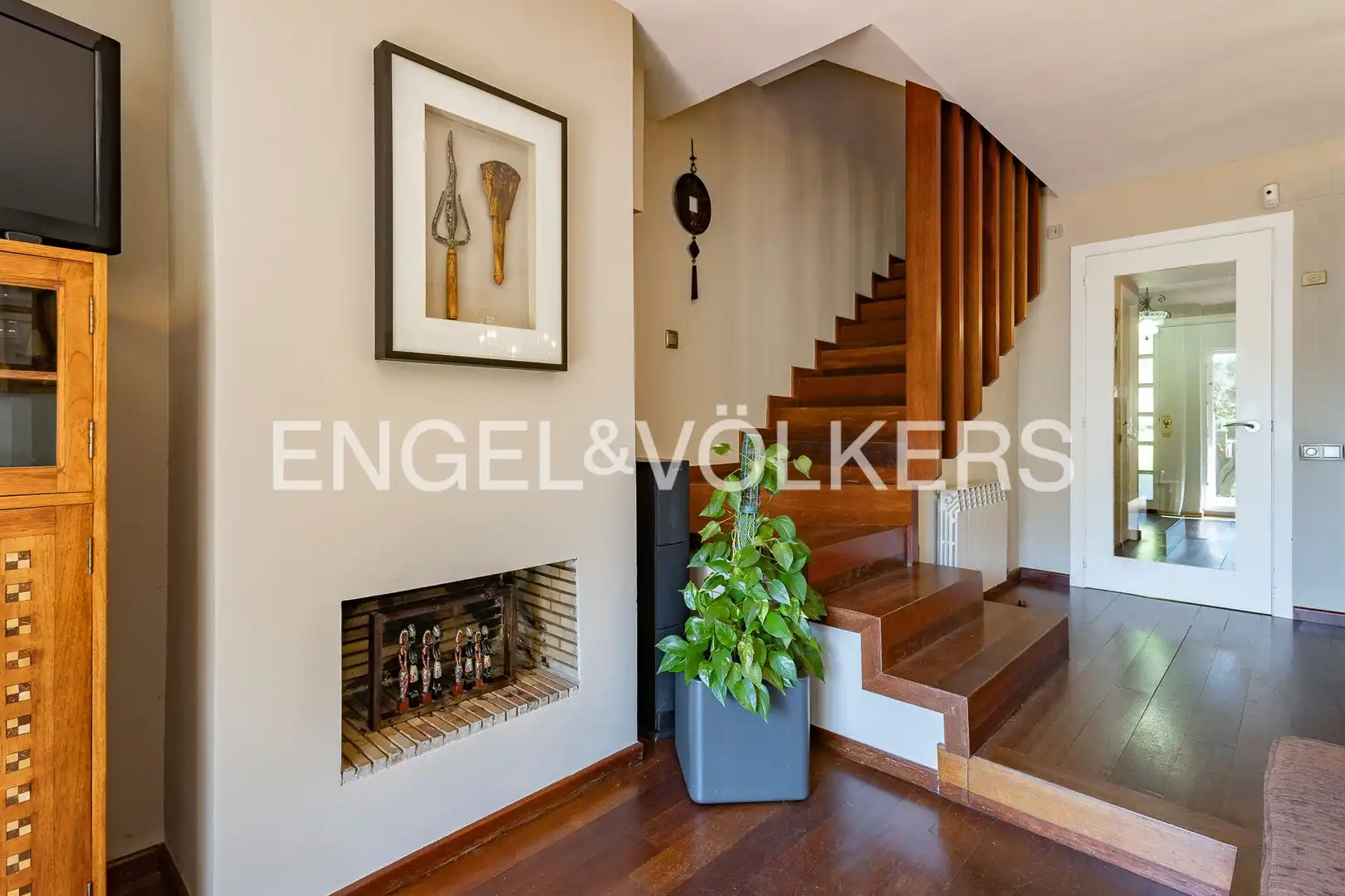 Living room of Houses for sale in Sant Feliu de Llobregat  with Heating, Private garden and Terrace