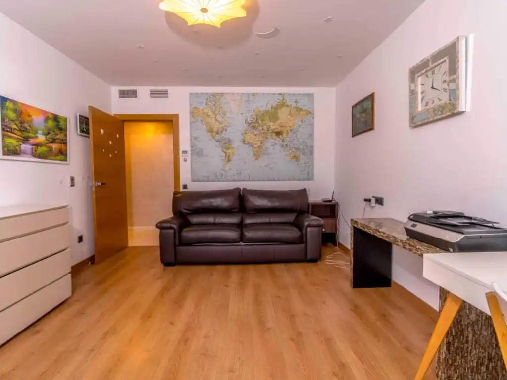 Sala d'estar de Casa o xalet de lloguer en Orihuela amb Piscina