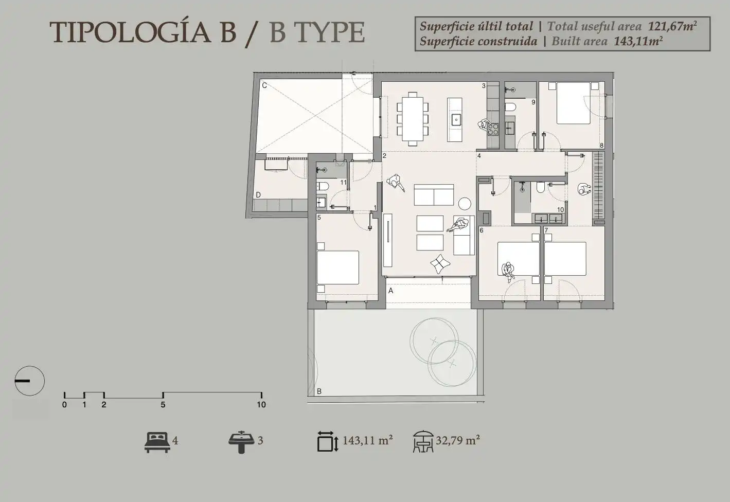 Apartment mit Terrasse zum Verkauf in Sa Riera - Sa Fontansa, imagen 22