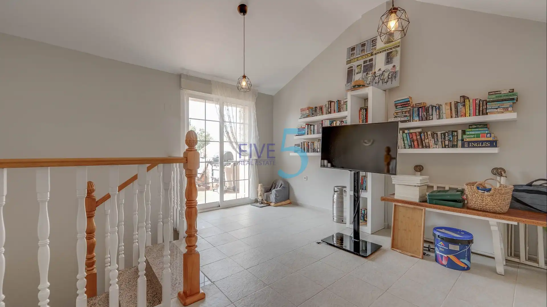 Sala d'estar de Casa adosada en venda en San Pedro del Pinatar amb Terrassa