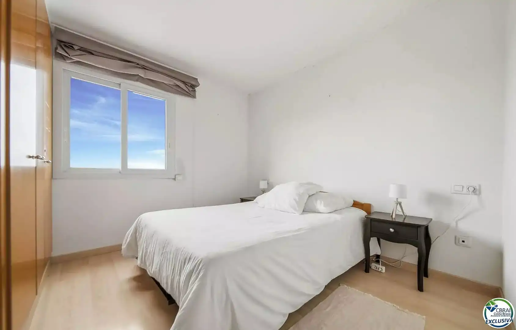 Bedroom of Apartments for sale in Roses  with Air Conditioner, Heating and Terrace