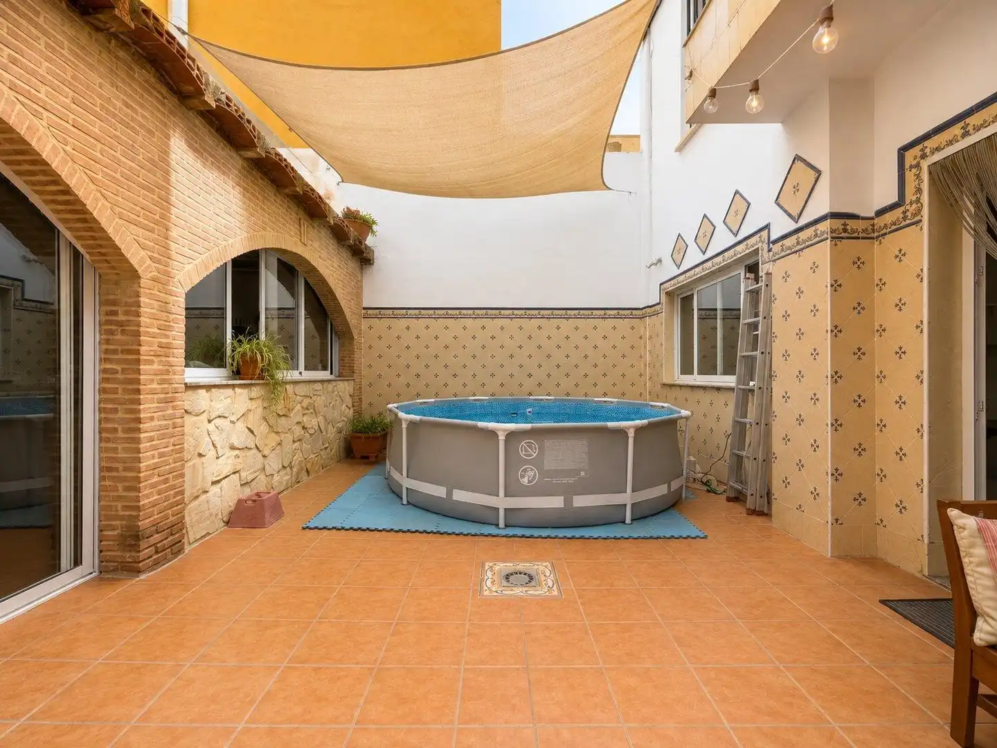 Piscina de Casa o xalet en venda en Puçol amb Aire condicionat, Terrassa i Balcó